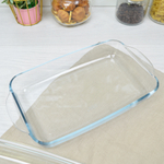 Форма жаропрочная 1,8л 34*20*9см прямоугольная с крышкой тм Appetite