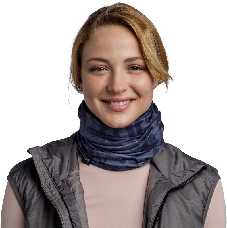 Шарф-труба с флисом двухсторонний Buff Polar Reversible Gon Denim Фото 3