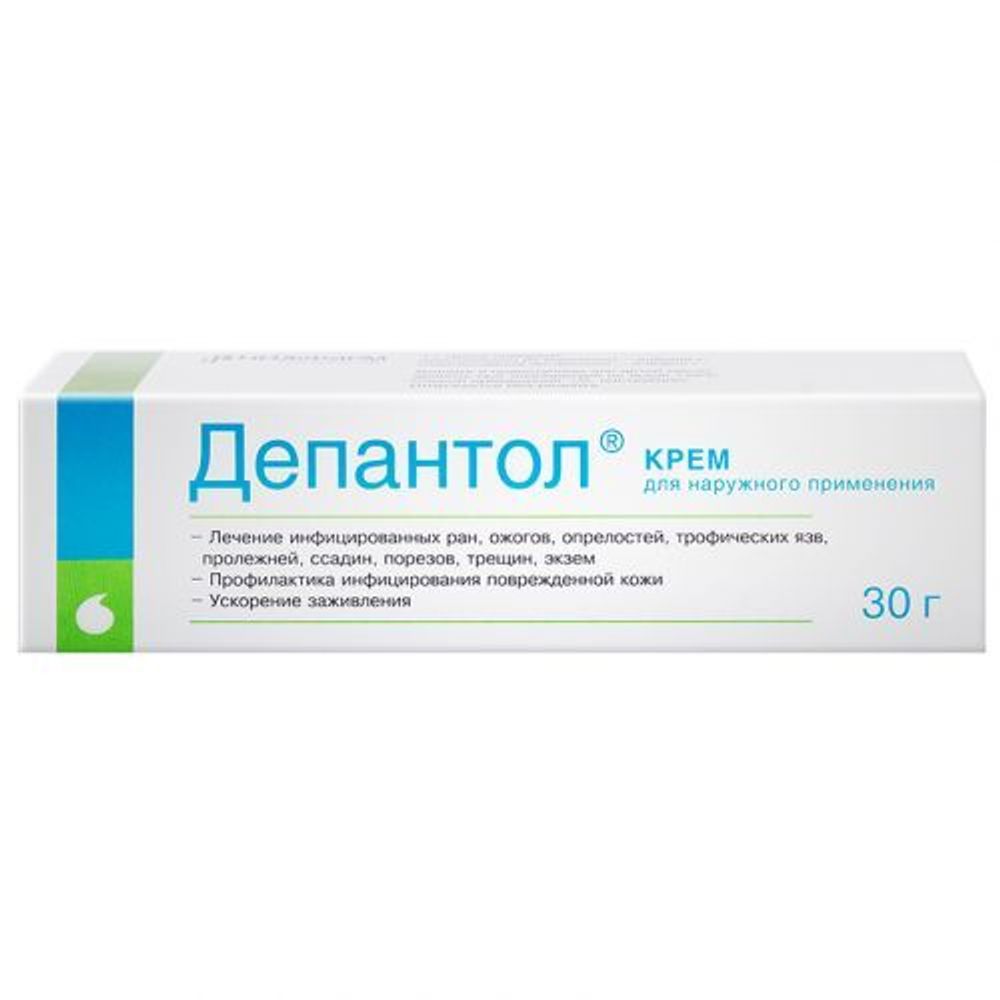 Депантол крем туба 30г
