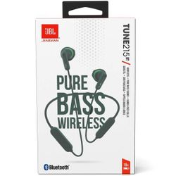 Беспроводные наушники JBL T215BT Blue