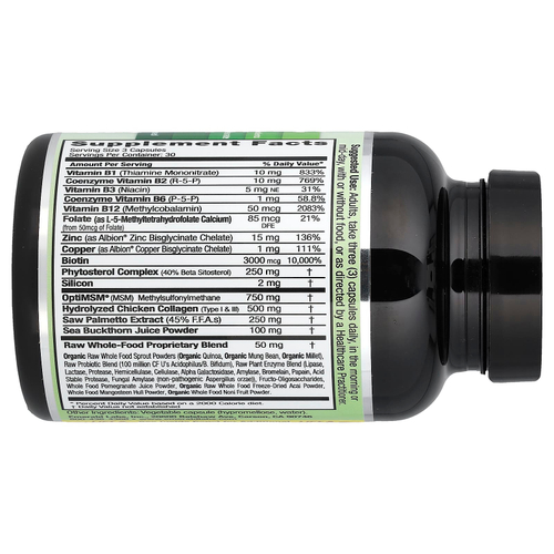 Emerald Laboratories, Collagen Health для мужчин и женщин, 90 растительных капсул