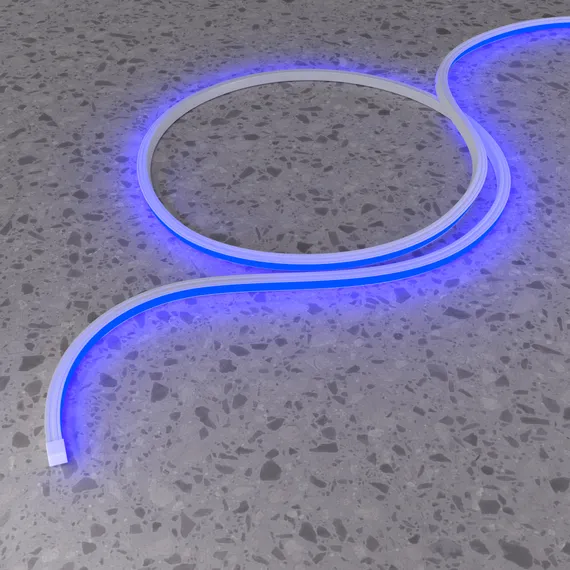 Гибкий неон 12х12 24В 14,4Вт/м Цветной (RGB) IP67 5м Led Strip 432024