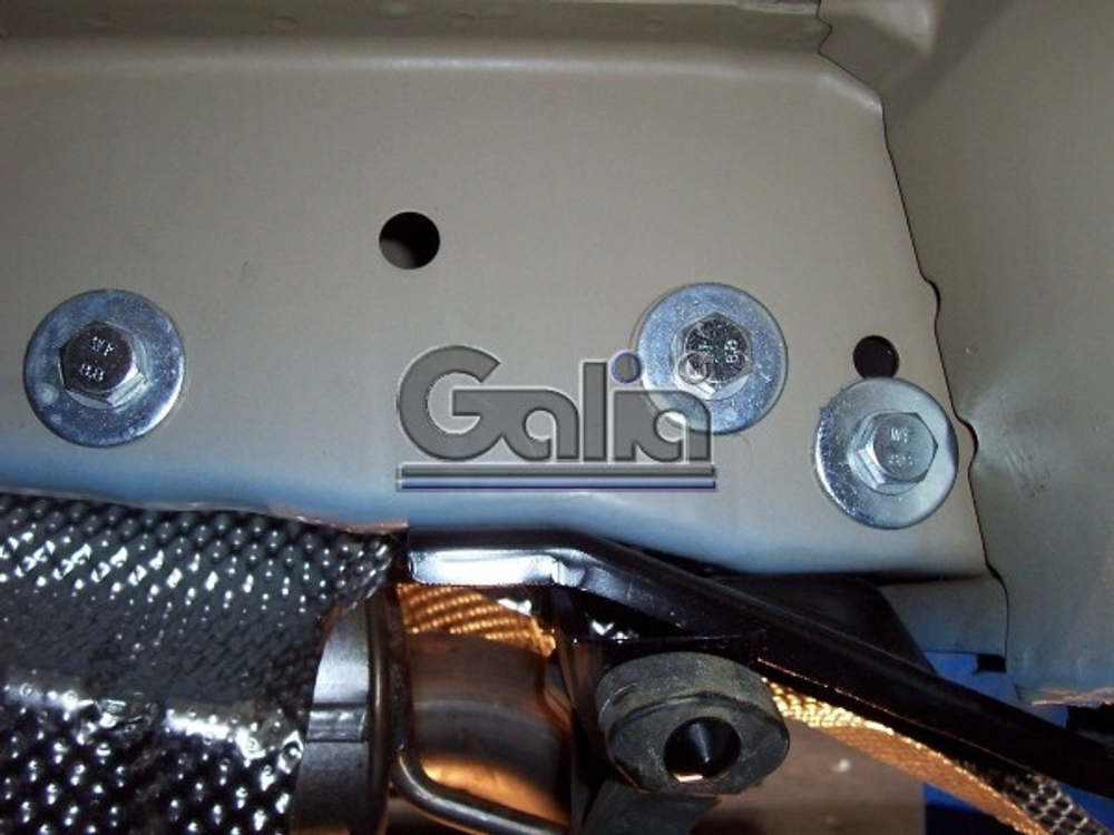 Фаркоп оцинкованный Galia V064C для Volkswagen Transporter / Caravelle / Multivan T5 2003-2015, T6 2015-(паспорт и сертификат в комплекте)(без электрики)