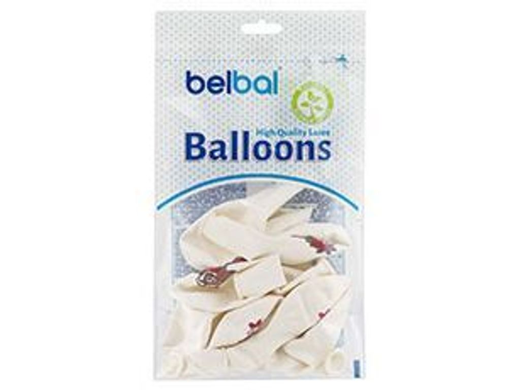 Шар (14"/36 см) 8 Марта Розы 5цв 25 шт.