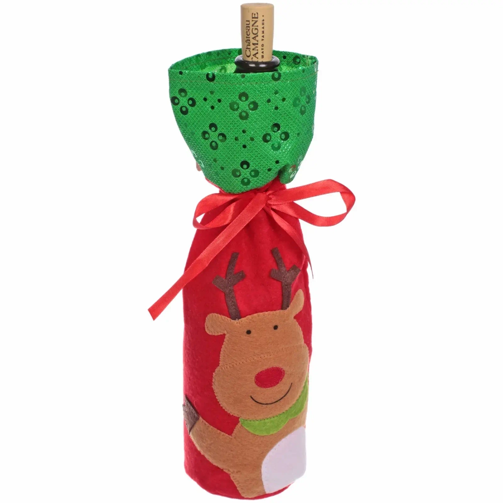 Украшение на бутылку «Сказочные друзья» 13*32 см