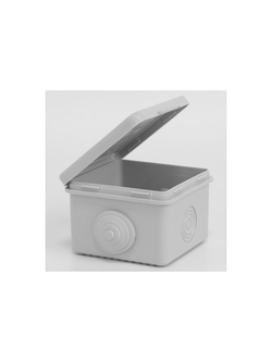 Коробка распределительная ОП 65х65х50мм 4 каб. вводов IP54 сер. TOKOV ELECTRIC TKE-KR-65-65-50-C06