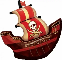 Шар (40/102 СМ) ПИРАТКИЙ КОРАБЛЬ. В144