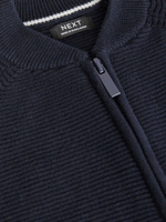 Кардиган на молнии для мальчика Next D20-981, Темно-синий