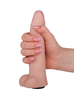 Телесная насадка на Harness с коннектором BLACK LINE - 18 см. (Цвет: телесный)