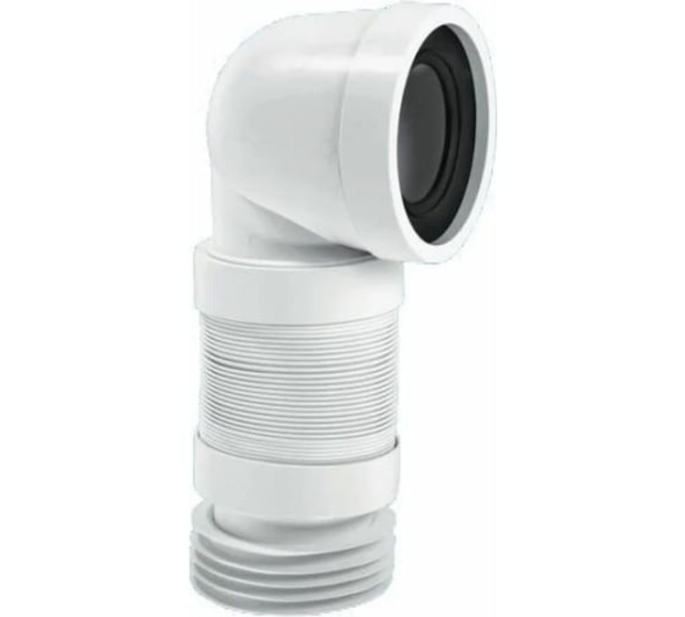 ГОФРА  для унитаза под углом 90°McALPINE MRWC-F11R