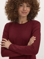 Лонгслив облегающий