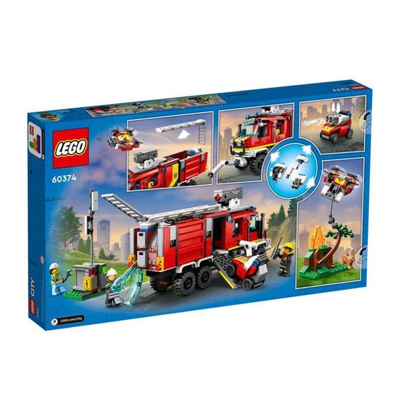 Lego konstruktor City 60374 Fire Command Truck