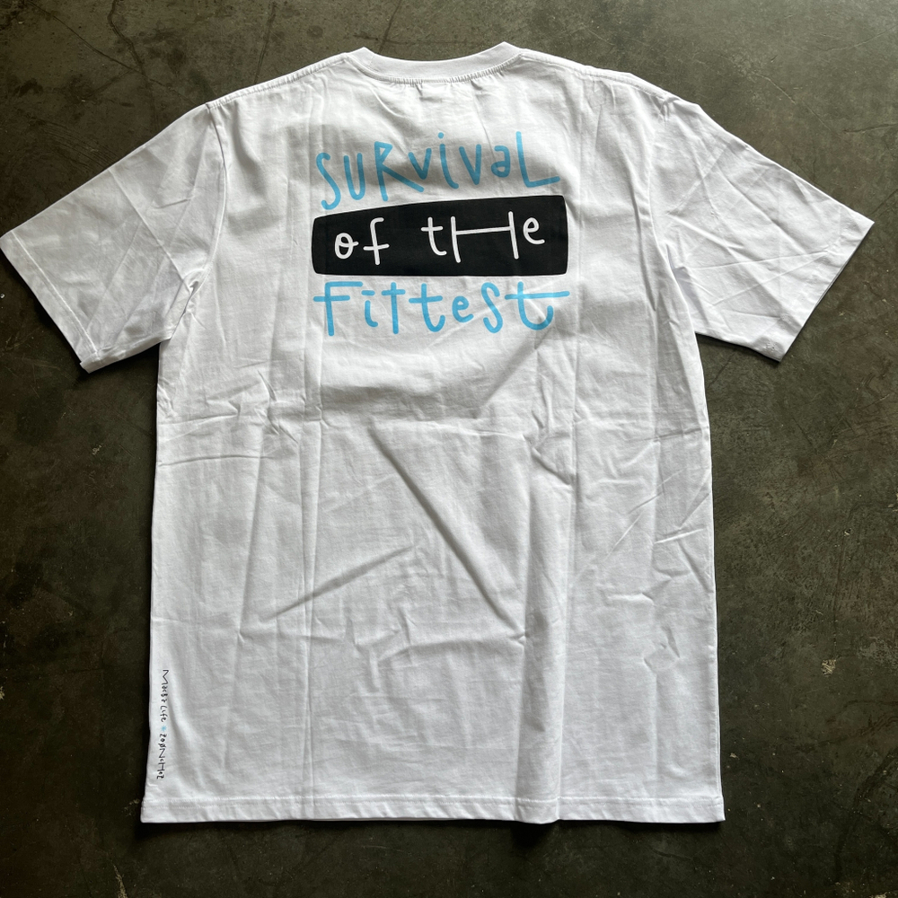 Футболка Macba Life x Ruben Sanchez Survival Tee White