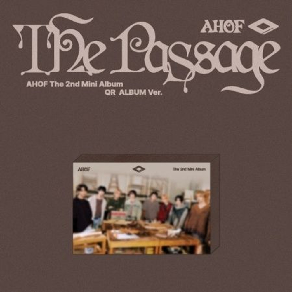 Альбом AHOF - THE PASSAGE 2nd Mini Album QR Version
