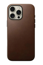 Накладка Nomad Traditional Leather Case With MagSafe для iPhone 16 Pro Max, Brown (NM01389385)