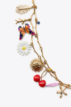 ZARA МЕТАЛЛИЧЕСКИЙ РЕМЕНЬ, ЗОЛОТИСТЫЙ