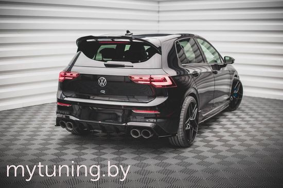 Сплиттеры бампера заднего боковые V.2 для VOLKSWAGEN Golf VIII R (20-...)