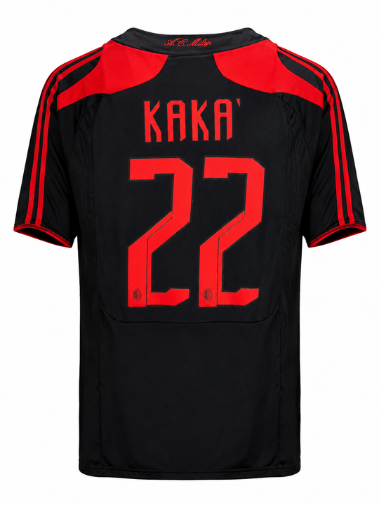 Футболка футбольная Милан 2007/2008 Кака 22