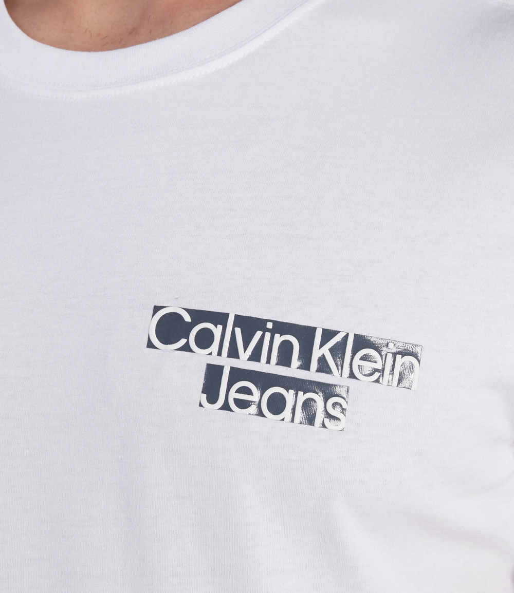 футболка seasonal CALVIN KLEIN JEANS - белый(J30J321772)
