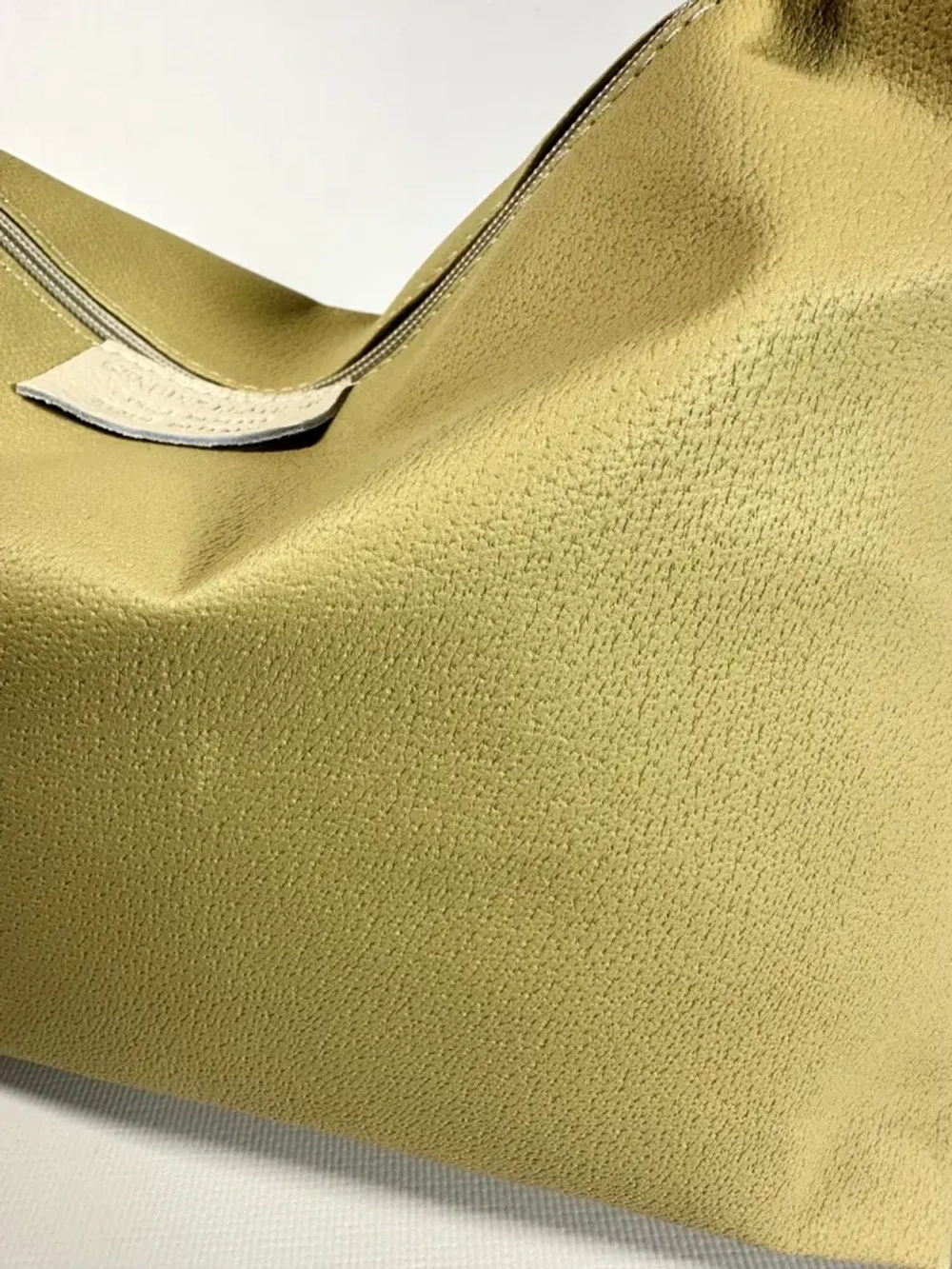 Женская желто-голубая сумка из натуральной кожи с тиснением питон