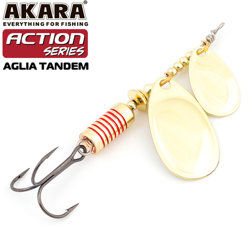 Блесна вращающаяся Akara Action Series Aglia Tandem 2/4 11 гр. 2/5 oz. A21