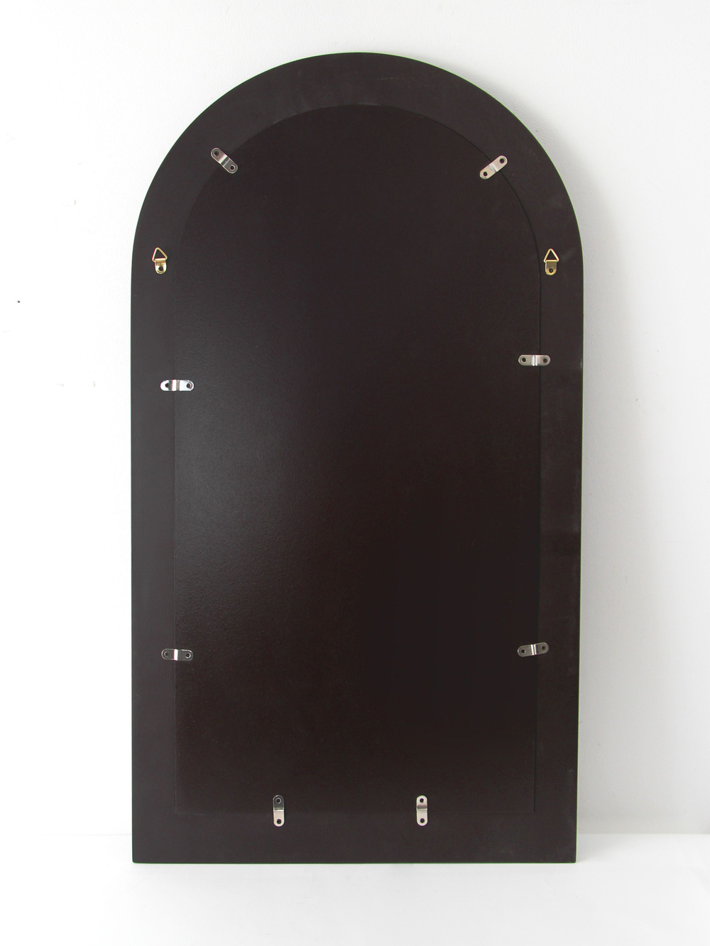 Зеркало на стену интерьерное в раме, фальш-окно "Окно-арка" 77*43 см Elenadecor