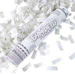 Хлопушка Бумфети 30см конф бум белое