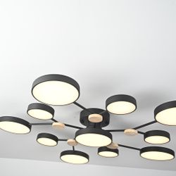 Потолочная Люстра Gamma D102 Black By Imperiumloft