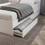 Кровать 1,4 м "Симпл" КР-12 без основания (белый)