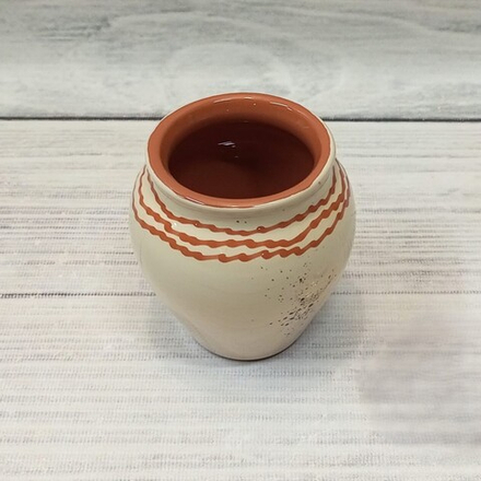 Горшочек для запекания высокий Розовая волна 250 мл