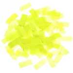 Конфетти «Прямоугольники желтые» 18 г, бумага