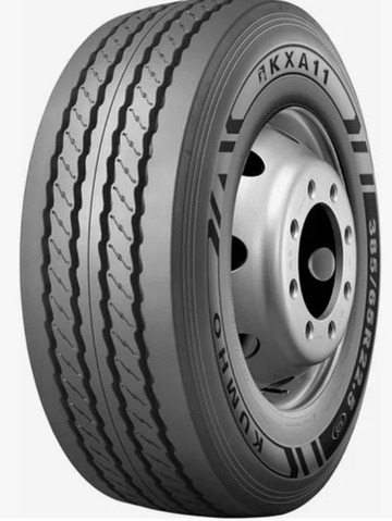 Шины 385/65R22.5 KUMHO KXA11 PR24 164L (прицепные оси 4 дор)