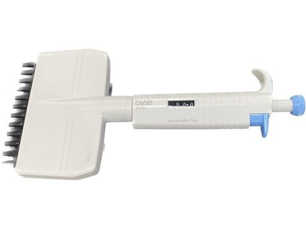 DLAB-12-5-50M Дозатор DLab MicroPette Plus двенадцатиканальный, переменного объема, 5-50 мкл