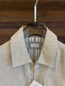 Льняная куртка Brunello Cucinelli