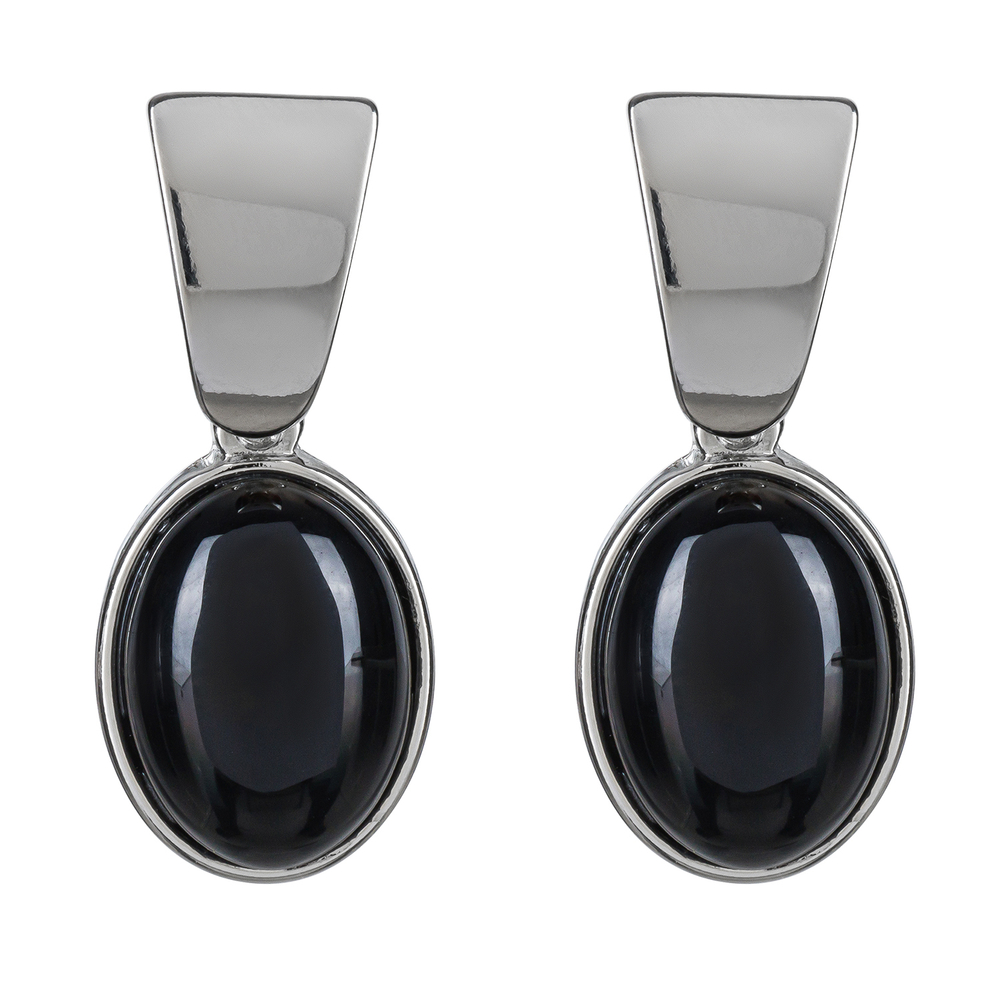 Серьги Possebon Agata Preto A0134.4 S