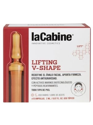 LA CABINE - LIFTING V-SHAPE AMPOULES моделирующая сыворотка-филлер для лица в ампулах 10х2мл