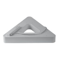 Светильник LED ЭРА Geometria SPO-153-W-40K-030 Delta 30Вт 4000К 2100Лм IP40 600*600*80 белый подвесной | Декоративные светильники Geometria