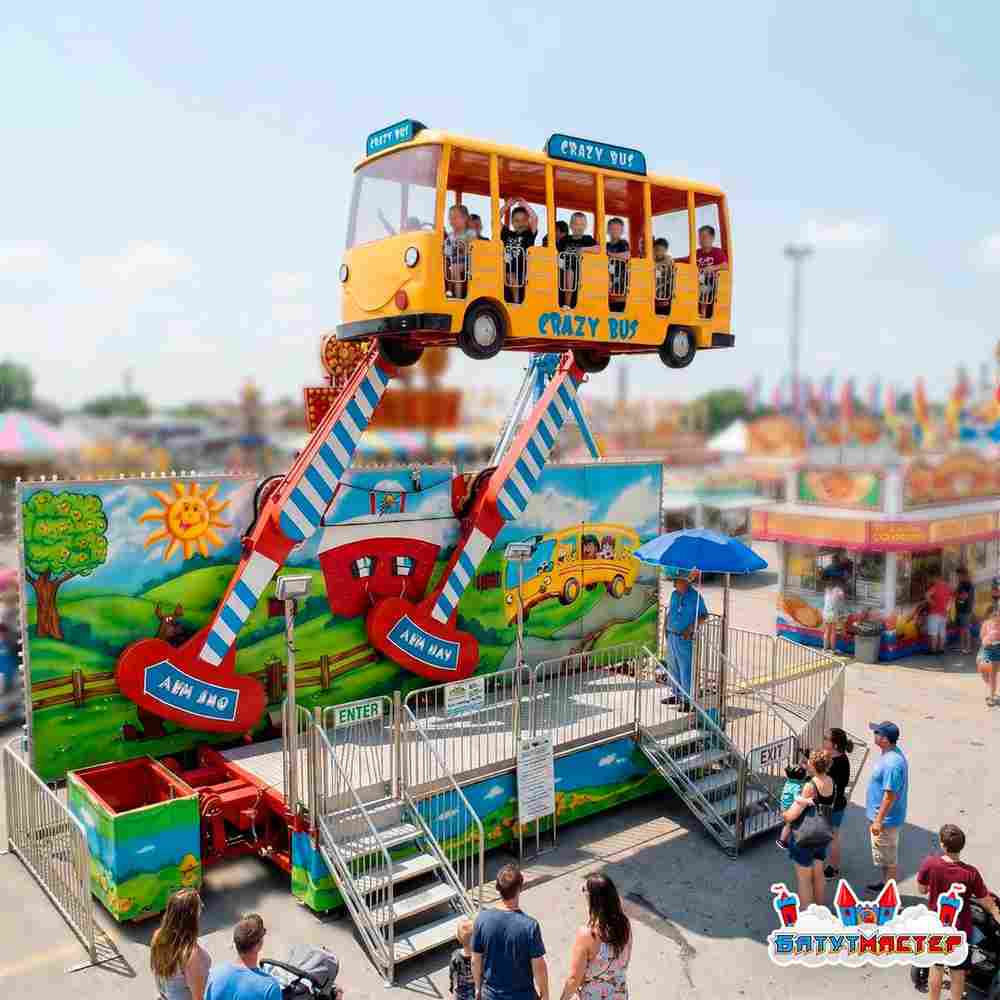 Аттракцион лавочка «Небесные качели», 24 места, 14×4×3,5 м