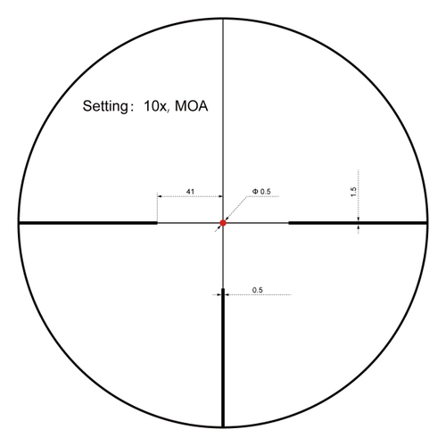 Прицел Vector Optics Constantine 1-10x24 SFP, сетка German #4 (SCOC-35)