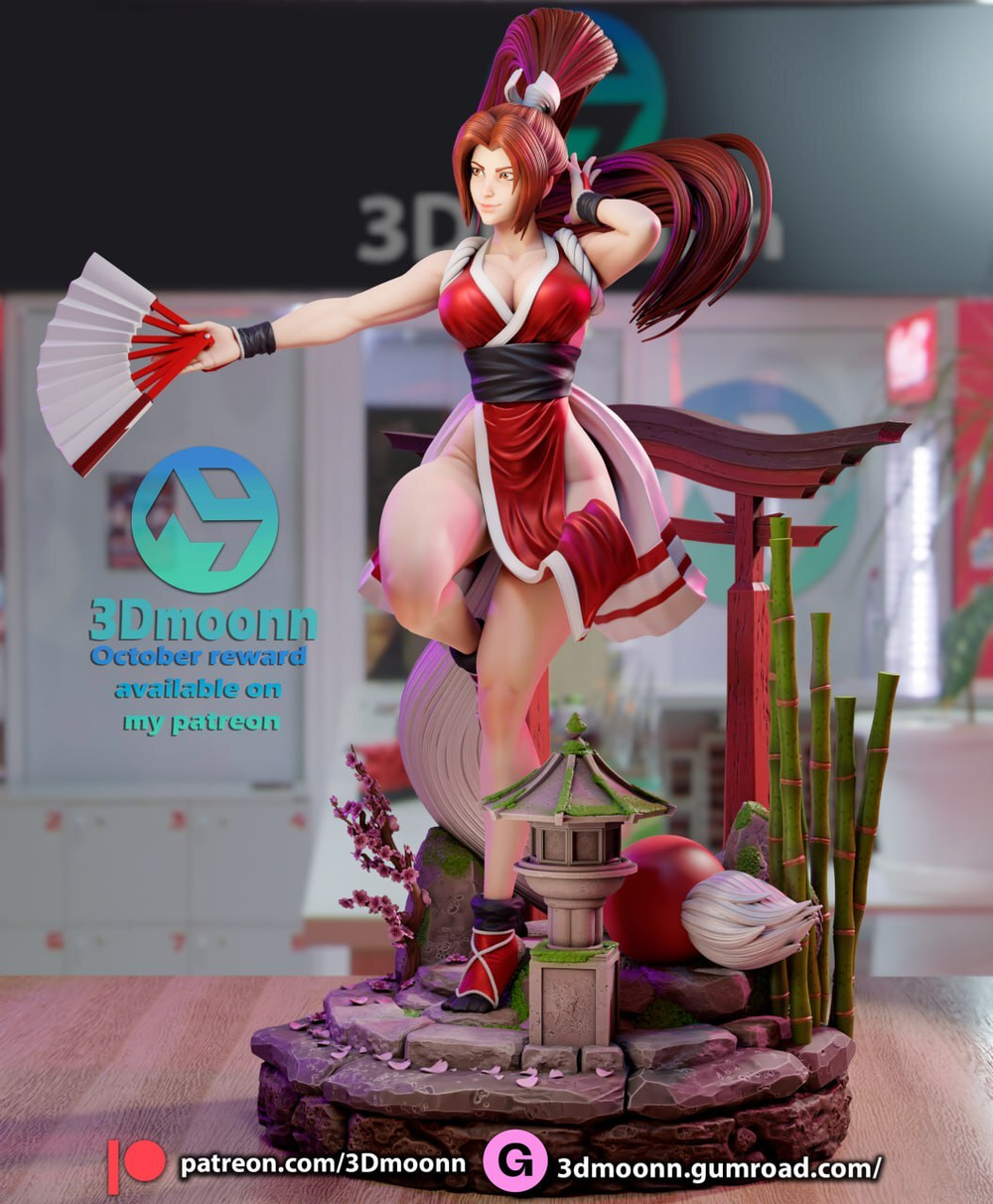 Май Сирануй Mai Shiranui King of Fighters Fatal Fury