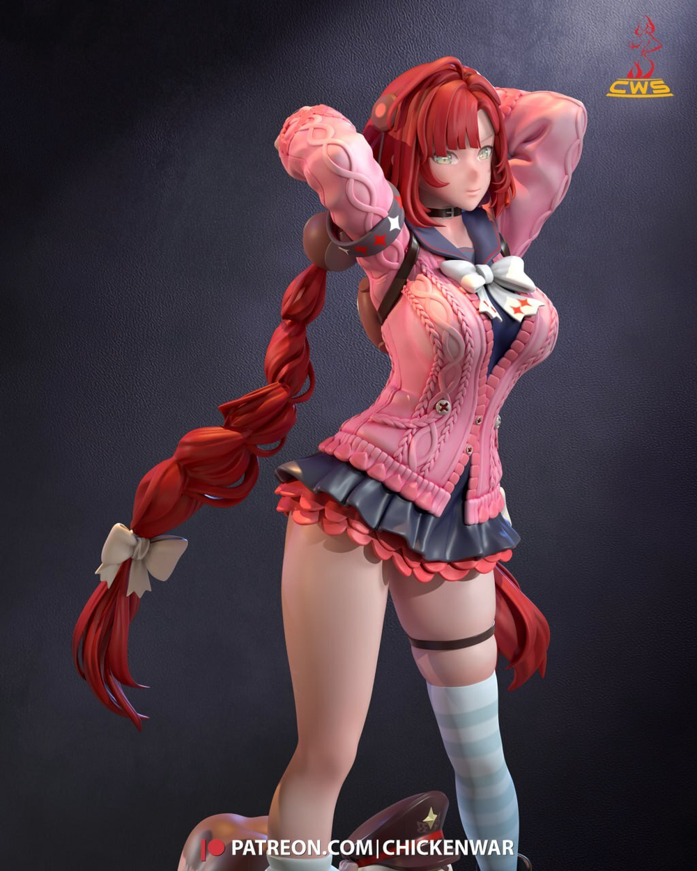 Юдзуха White Zenless Zone Zero Фигурка