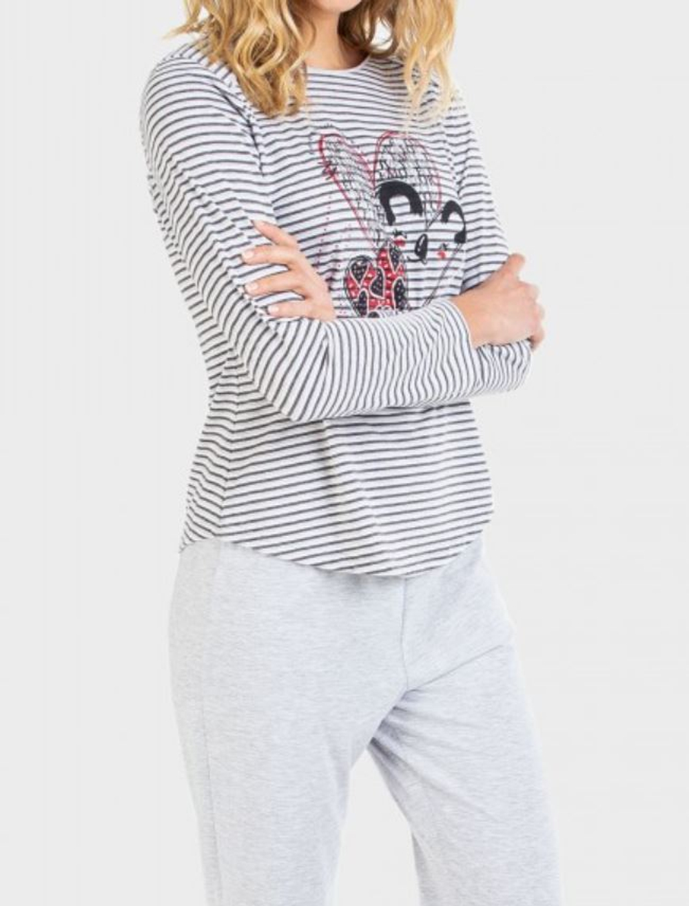 Пижама женская Massana 823 Grey Vigore P711212