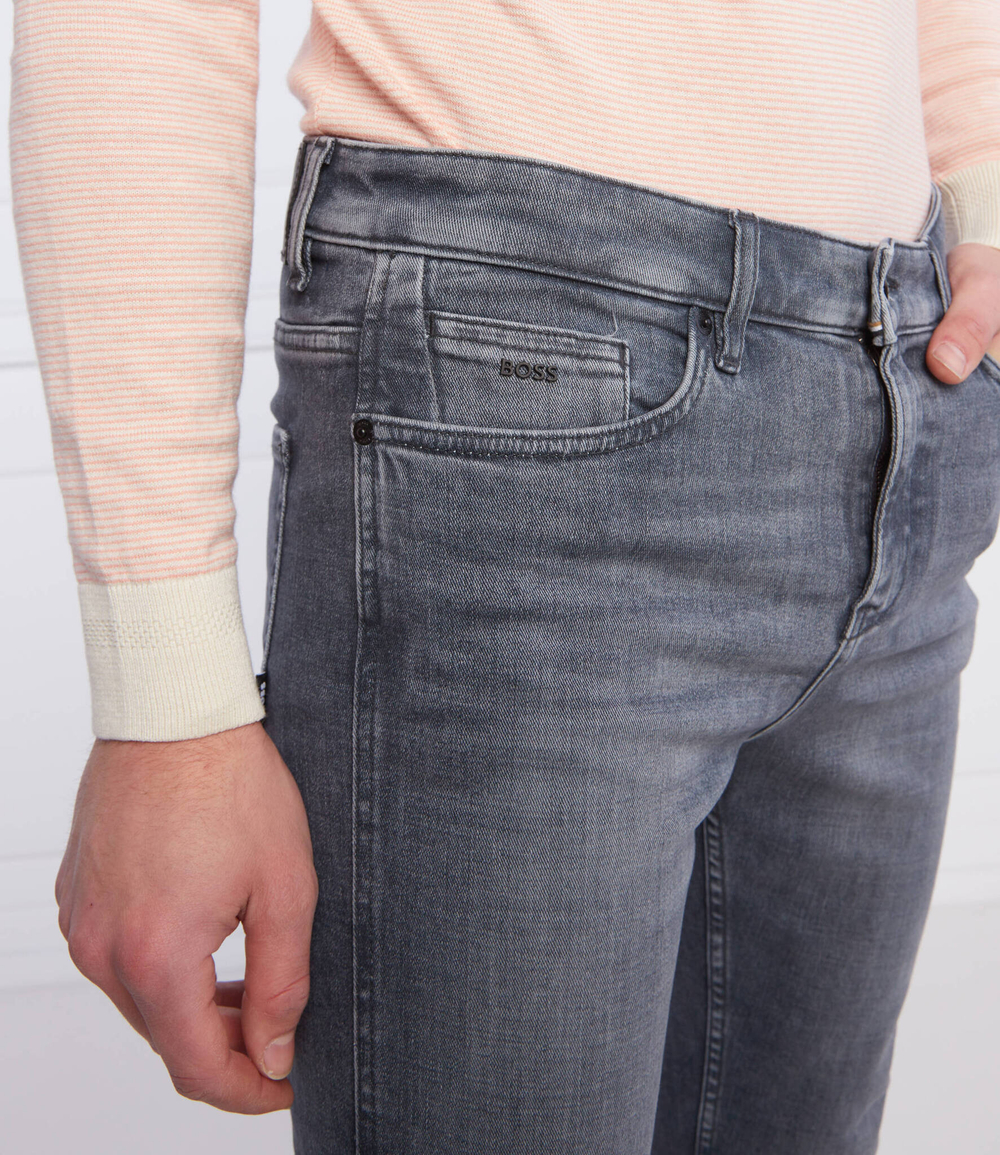 джинсы delaware3 BOSS BLACK - темно-синий(50470490)