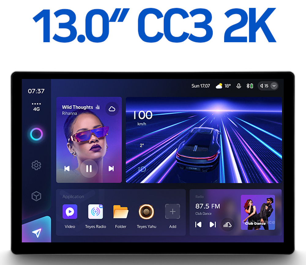 Магнитола Toyota Camry 30 2001-2006 (рамка дерево 1) - Teyes CC3-2K монитор 13" 2K QLED на Android 10, ТОП процессор, 4G SIM-слот, CarPlay