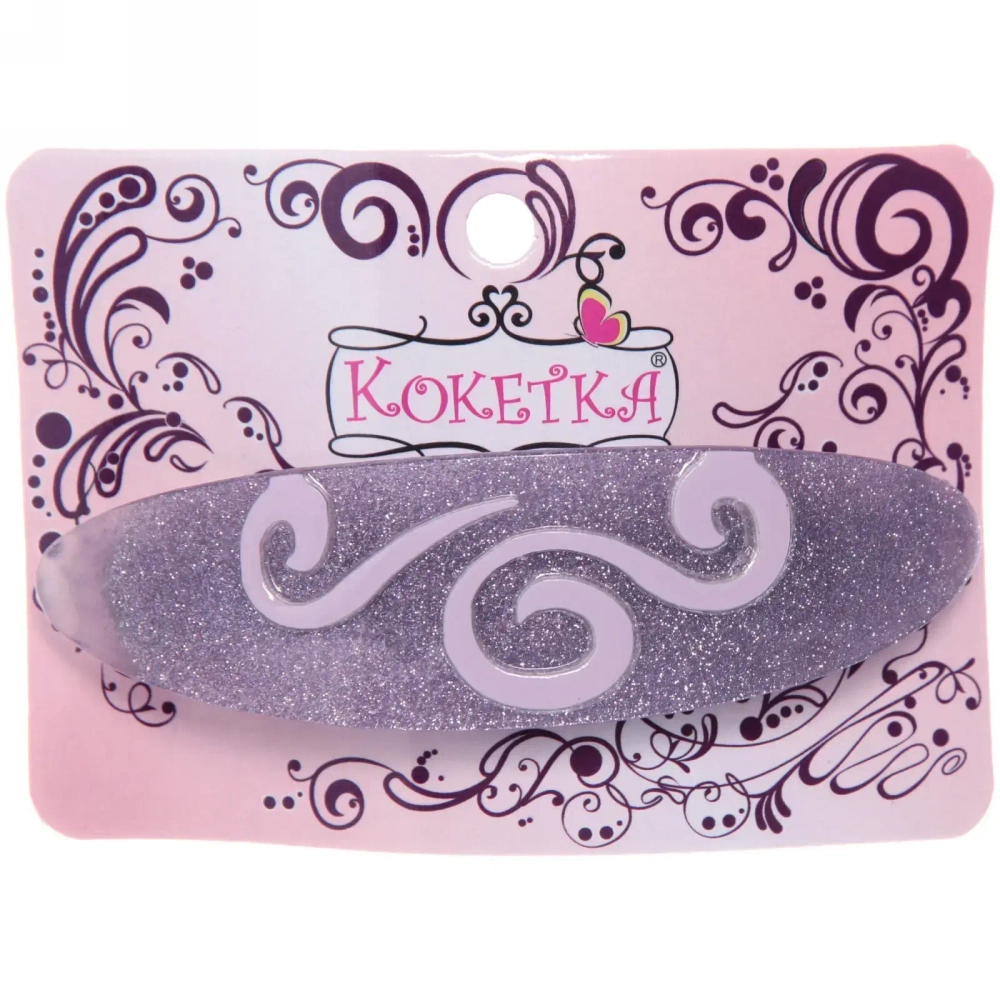 Заколка автомат «Women's style - Галатея», 10*2,5см, микс 6 цветов