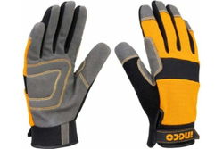 Перчатки механика INGCO INDUSTRIAL р. XL HGMG01-XL