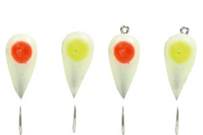 Мормышки фосфорные  № 6 "Конус 1Ф с глазком", 100шт