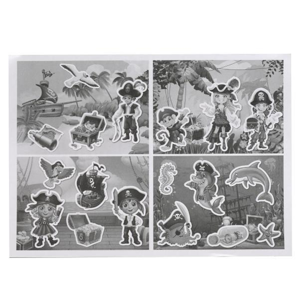 315911/Пираты. Игра с липучками в коробке. Умные игры/1