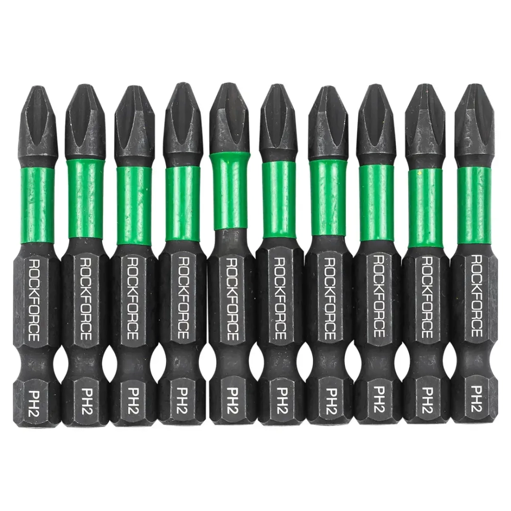 Биты торсионные, набор 10пр. RockFORCE RF-41639