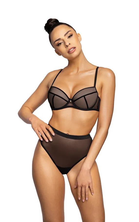 Бюстгальтер M-0193-11-1 Aggie Czarny
